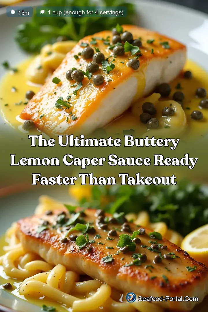 The Ultimate Buttery Lemon Caper Sauce Ready Faster Than Takeout