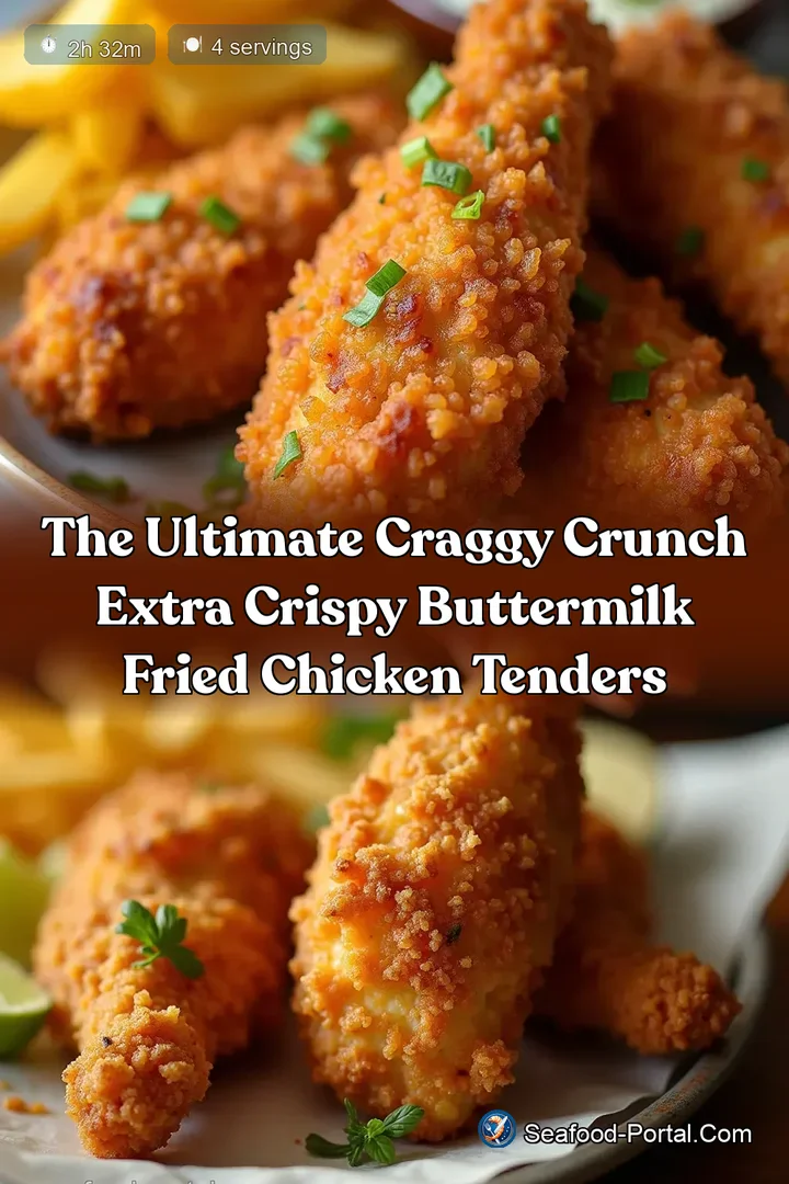 The Ultimate Craggy Crunch Extra Crispy Buttermilk Fried Chicken Tenders