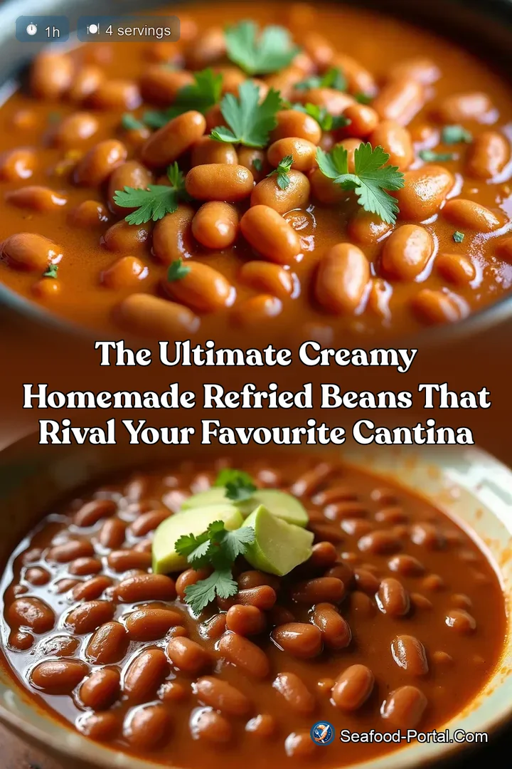 The Ultimate Creamy Homemade Refried Beans That Rival Your Favourite Cantina