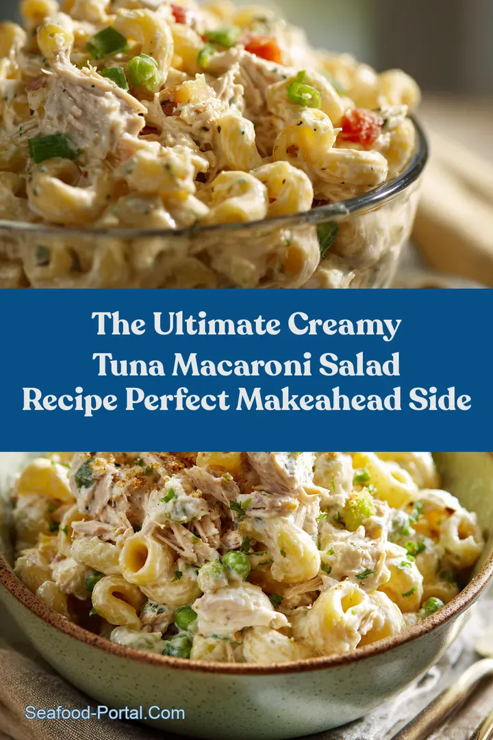 The Ultimate Creamy Tuna Macaroni Salad Recipe Perfect MakeAhead Side