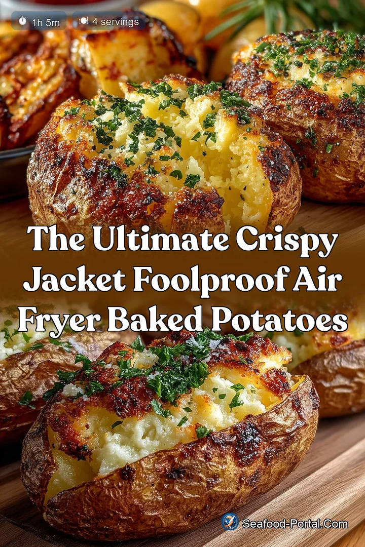 The Ultimate Crispy Jacket Foolproof Air Fryer Baked Potatoes