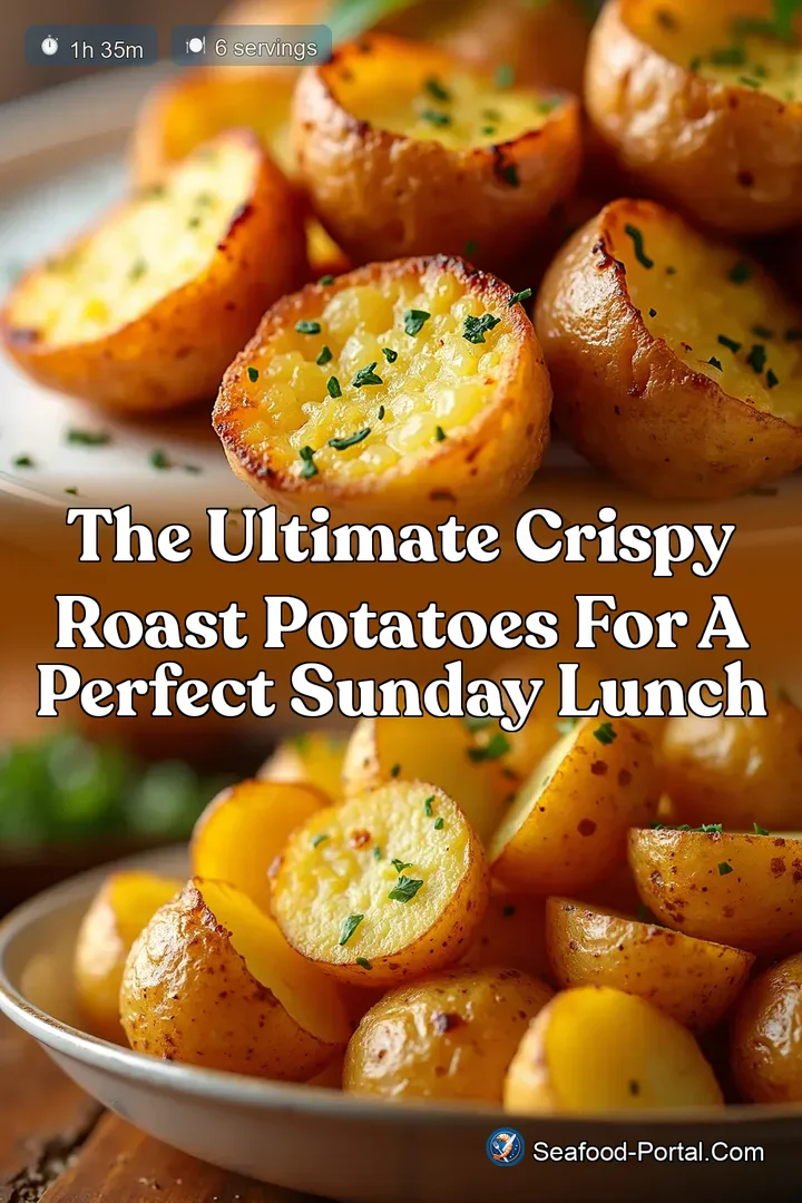 The Ultimate Crispy Roast Potatoes for a Perfect Sunday Lunch