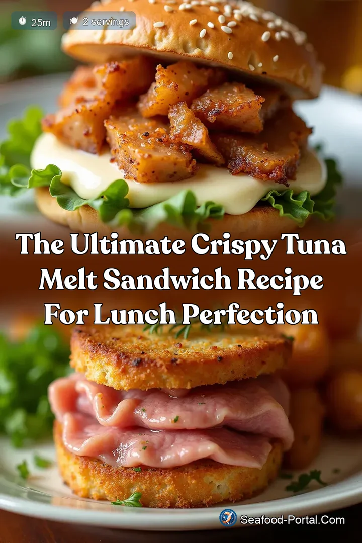 The Ultimate Crispy Tuna Melt Sandwich Recipe for Lunch Perfection