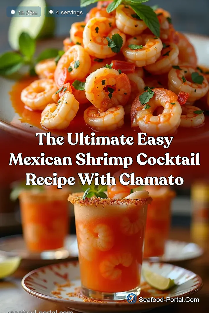 The Ultimate Easy Mexican Shrimp Cocktail Recipe with Clamato