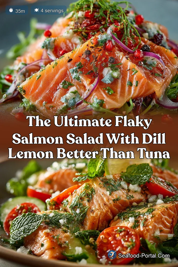 The Ultimate Flaky Salmon Salad with Dill Lemon Better Than Tuna