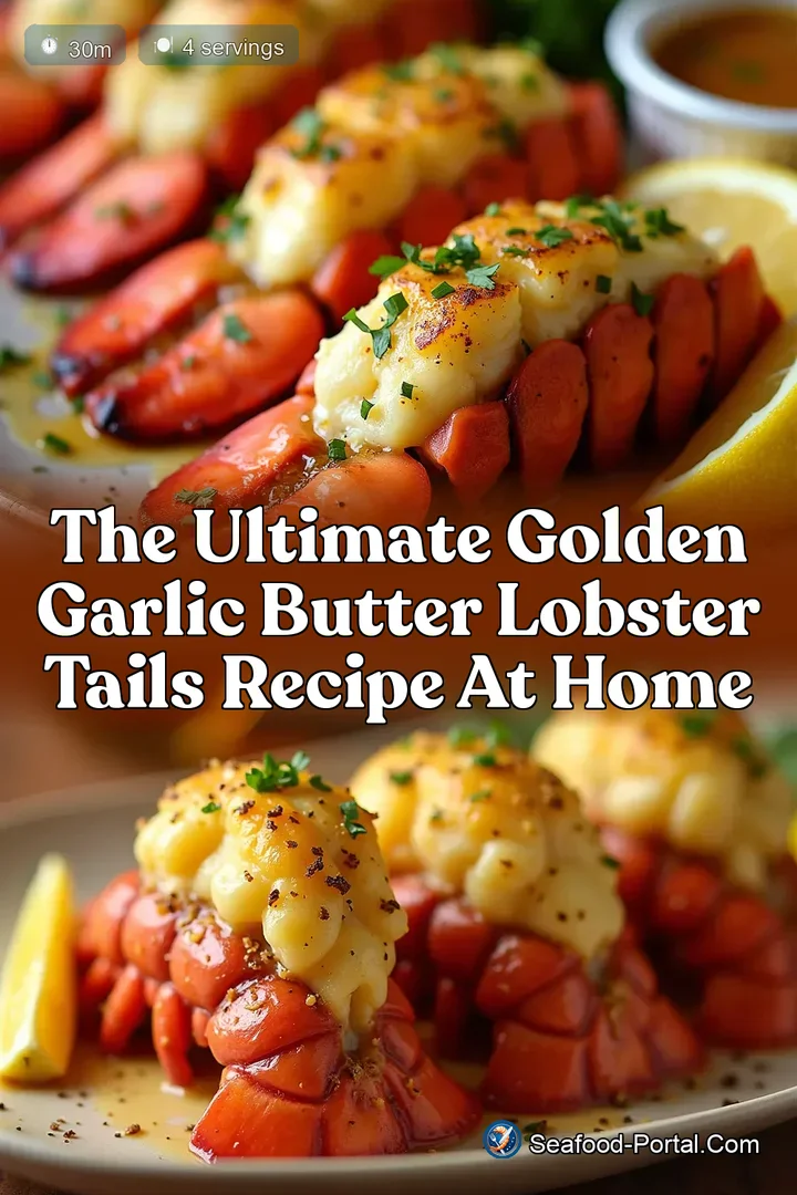 The Ultimate Golden Garlic Butter Lobster Tails Recipe at Home
