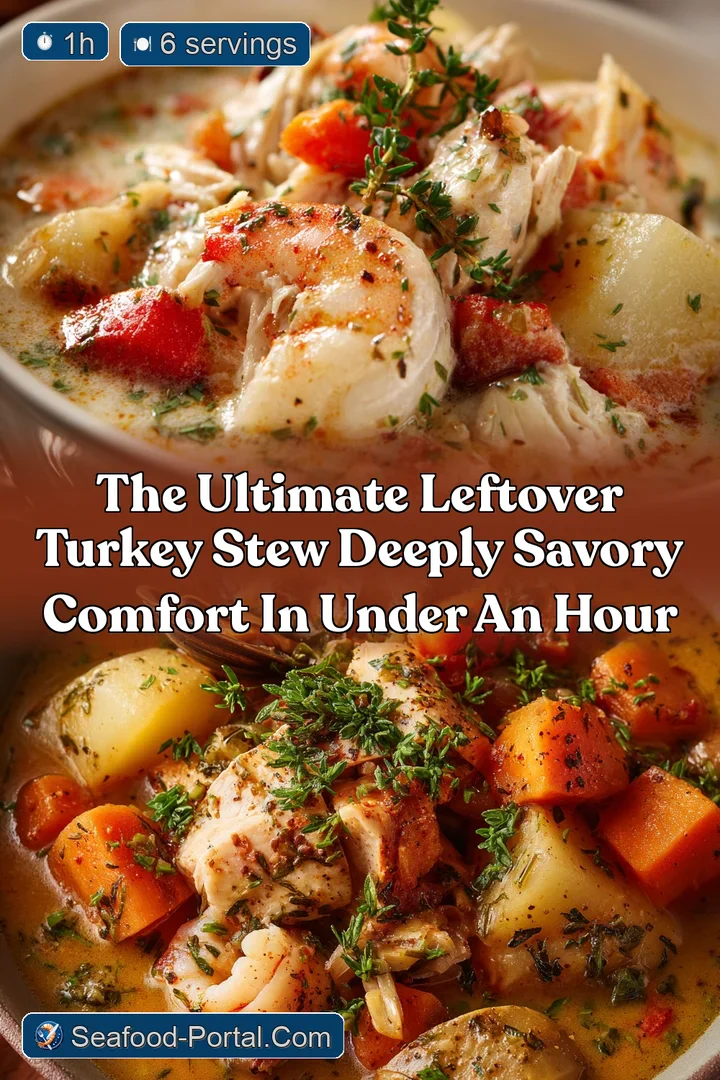 The Ultimate Leftover Turkey Stew Deeply Savory Comfort in Under an Hour