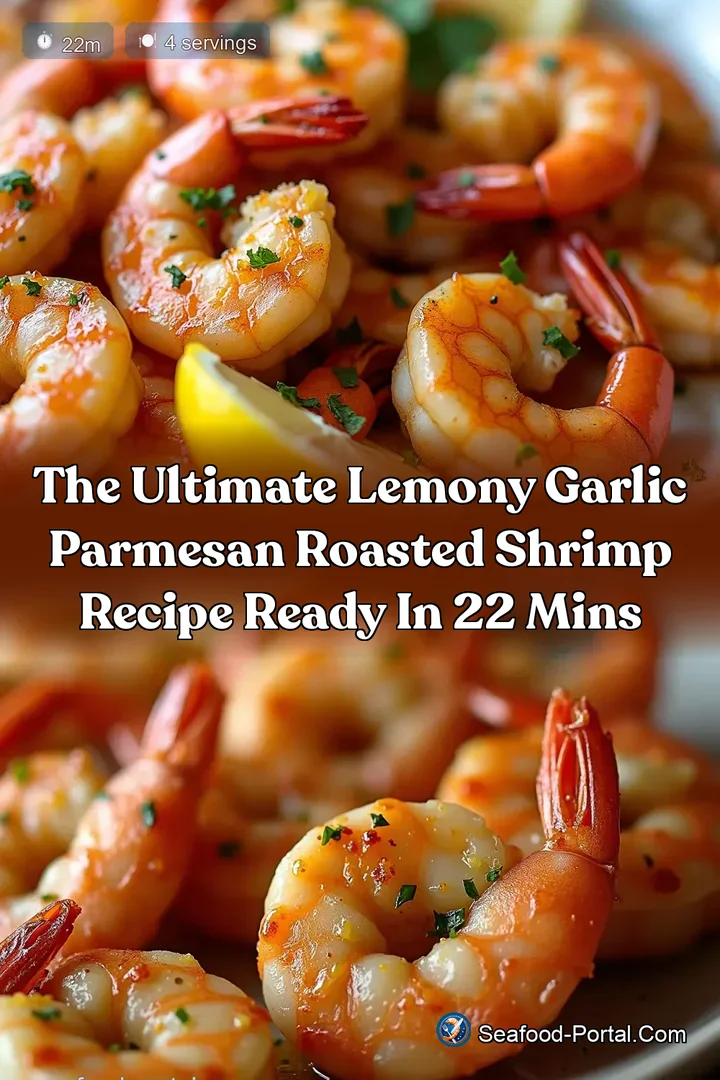The Ultimate Lemony Garlic Parmesan Roasted Shrimp Recipe Ready in 22 Mins