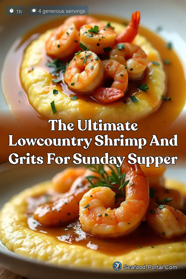 The Ultimate Lowcountry Shrimp and Grits for Sunday Supper