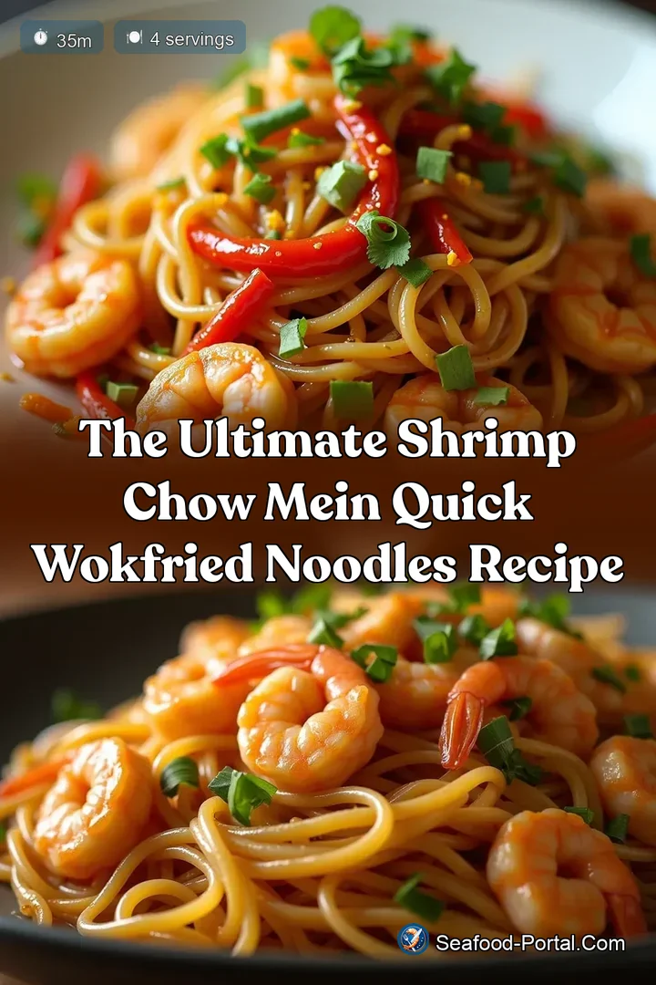 The Ultimate Shrimp Chow Mein Quick WokFried Noodles Recipe