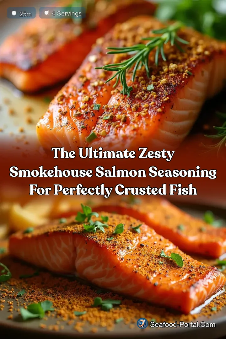 The Ultimate Zesty Smokehouse Salmon Seasoning for Perfectly Crusted Fish