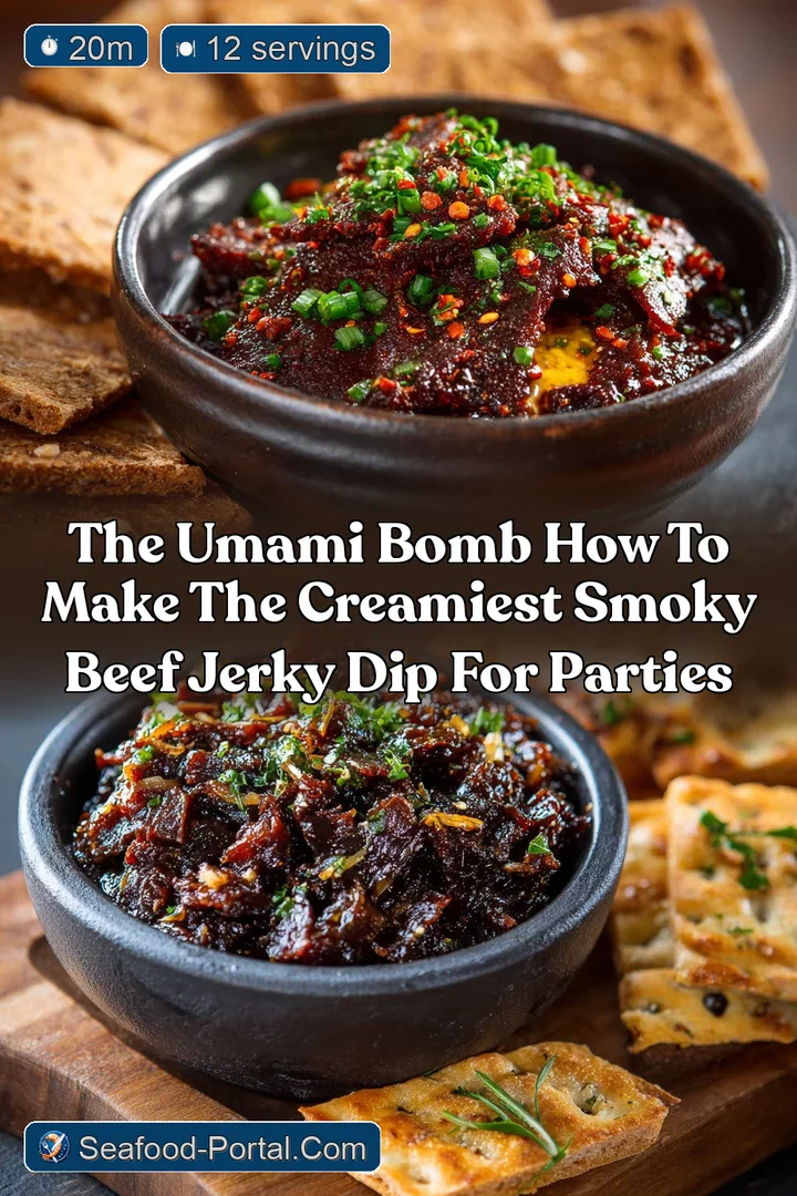 The Umami Bomb How to Make the Creamiest Smoky Beef Jerky Dip for Parties