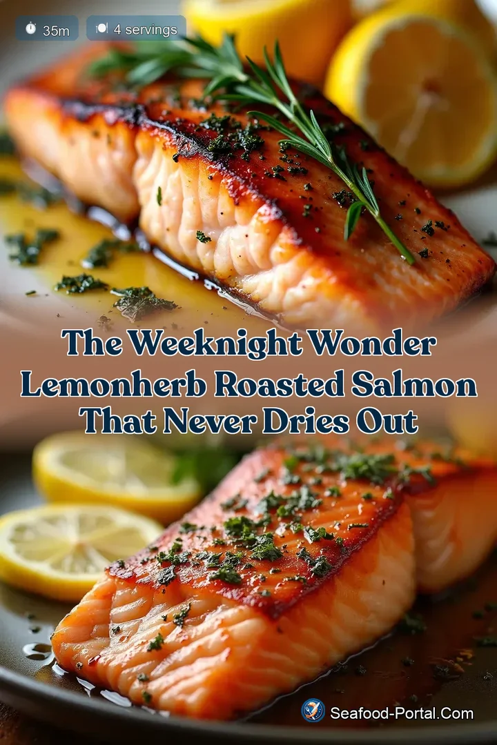 The Weeknight Wonder LemonHerb Roasted Salmon That Never Dries Out