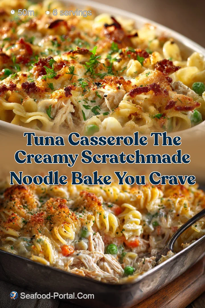 Tuna Casserole The Creamy ScratchMade Noodle Bake You Crave