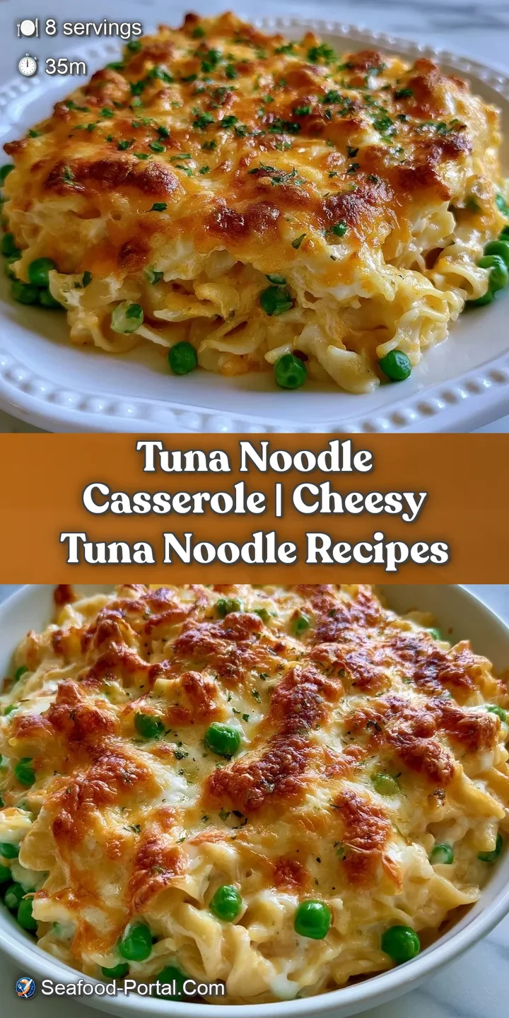 Close-up of bubbling creamy sauce and tender egg noodles topped with a crunchy, golden-brown toasted crust.