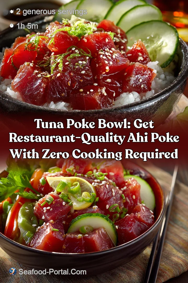 Tuna Poke Bowl: Get Restaurant-Quality Ahi Poke with Zero Cooking Required