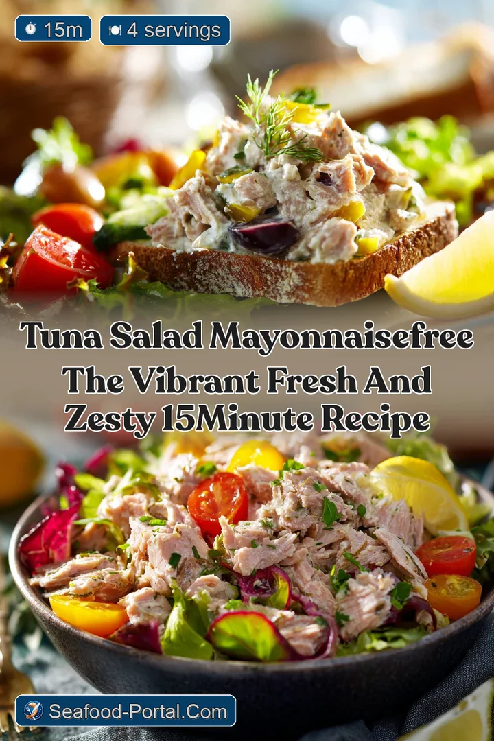 Tuna Salad MayonnaiseFree The vibrant fresh and zesty 15minute recipe