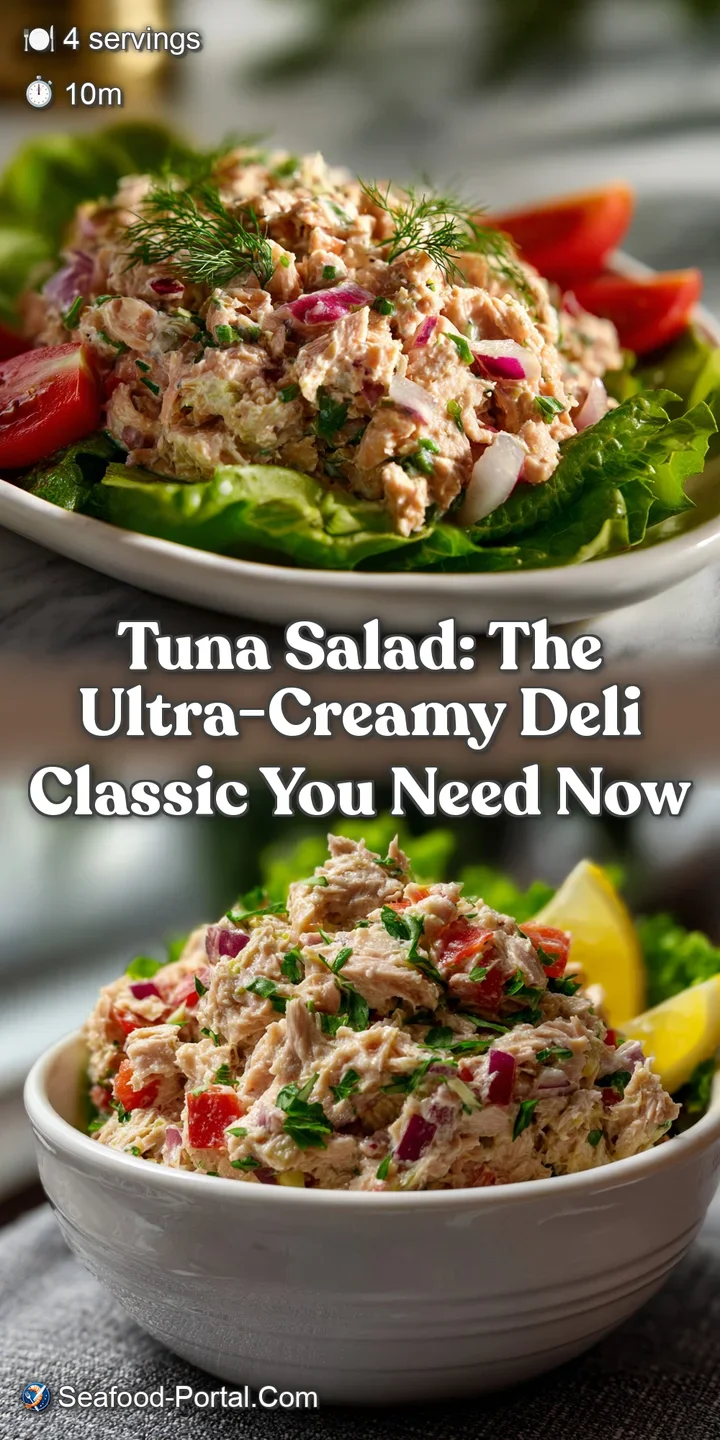 Tuna Salad: The Ultra-Creamy Deli Classic You Need Now
