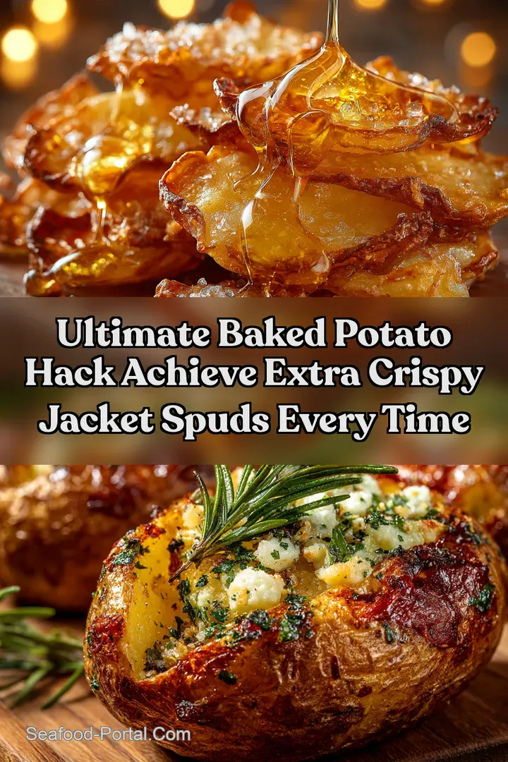Ultimate Baked Potato Hack Achieve Extra Crispy Jacket Spuds Every Time