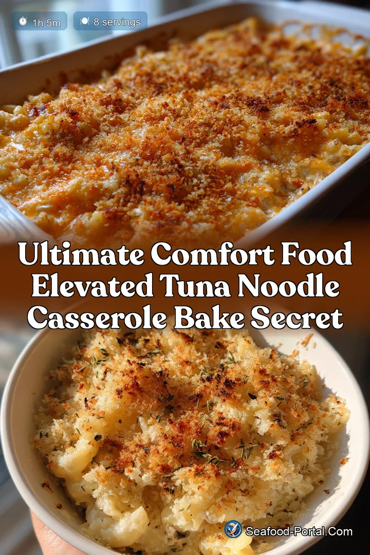 Ultimate Comfort Food Elevated Tuna Noodle Casserole Bake Secret