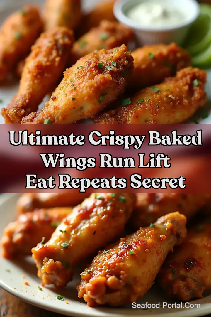 Ultimate Crispy Baked Wings Run Lift Eat Repeats Secret