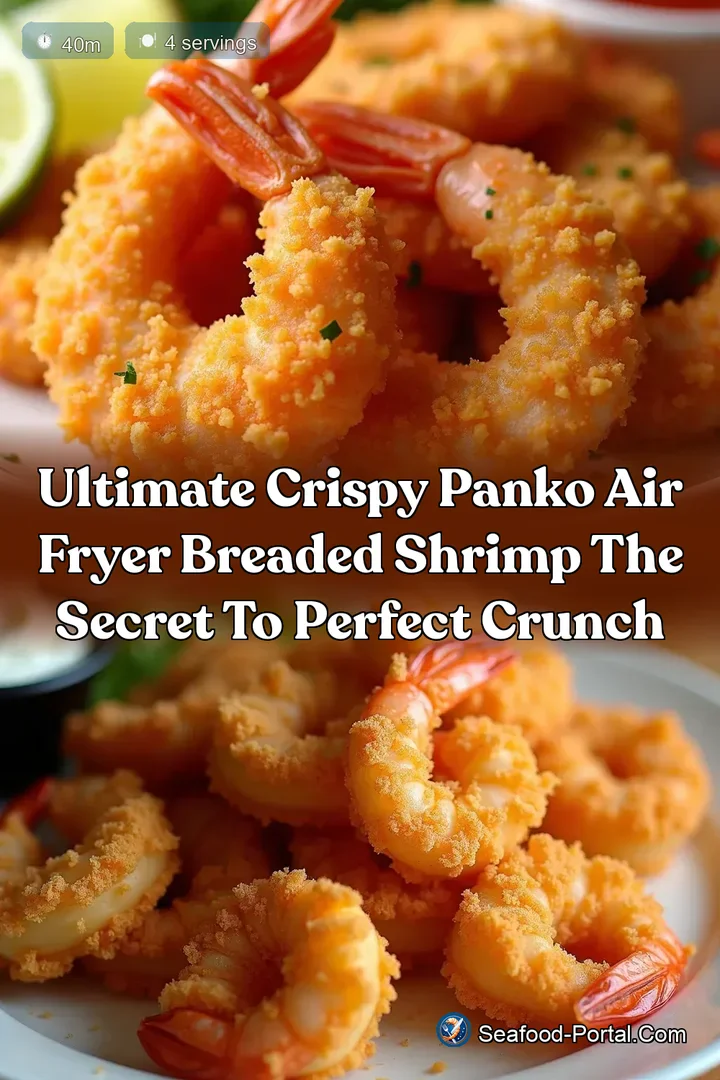 Ultimate Crispy Panko Air Fryer Breaded Shrimp The Secret to Perfect Crunch