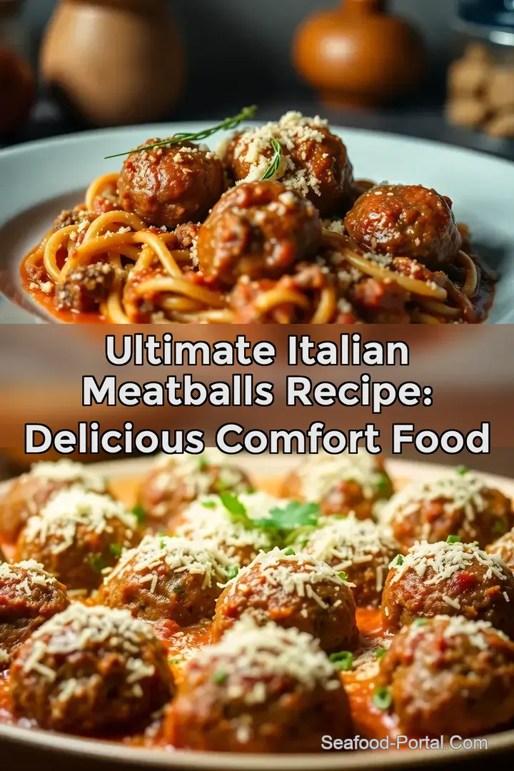 Ultimate Italian Meatballs Recipe: Delicious Comfort Food