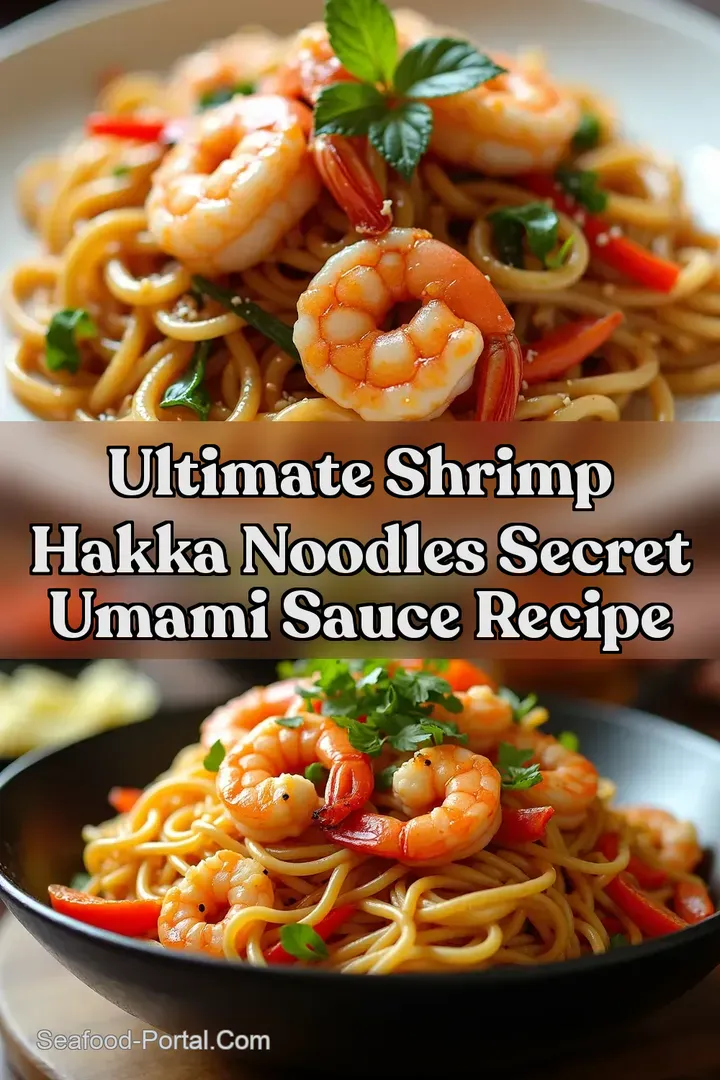 Ultimate Shrimp Hakka Noodles Secret Umami Sauce Recipe
