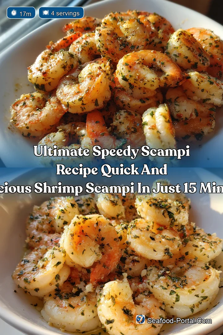 Ultimate Speedy Scampi Recipe Quick and Delicious Shrimp Scampi in Just 15 Minutes