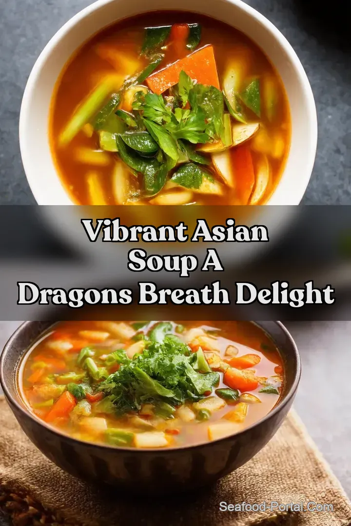 Vibrant Asian Soup A Dragons Breath Delight