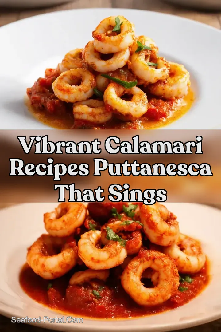 Vibrant Calamari Recipes Puttanesca That Sings