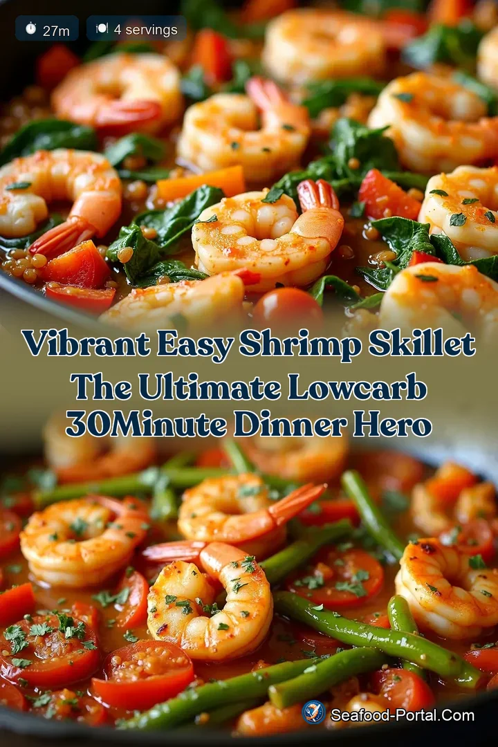 Vibrant Easy Shrimp Skillet The Ultimate LowCarb 30Minute Dinner Hero
