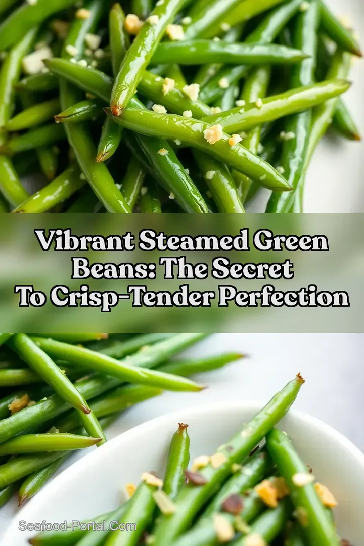Vibrant Steamed Green Beans: The Secret to Crisp-Tender Perfection
