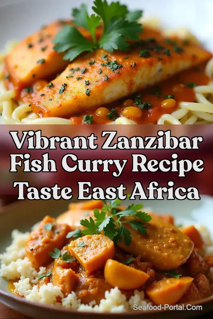 Vibrant Zanzibar Fish Curry Recipe Taste East Africa