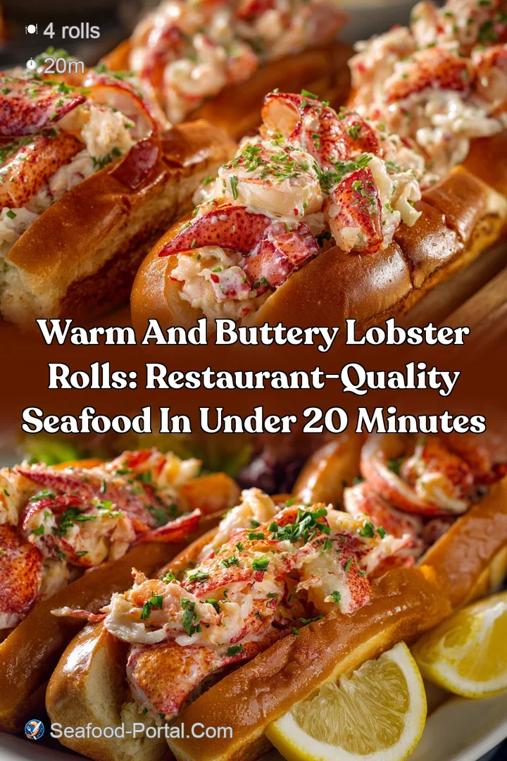Warm and Buttery Lobster Rolls: Restaurant-Quality Seafood in Under 20 Minutes