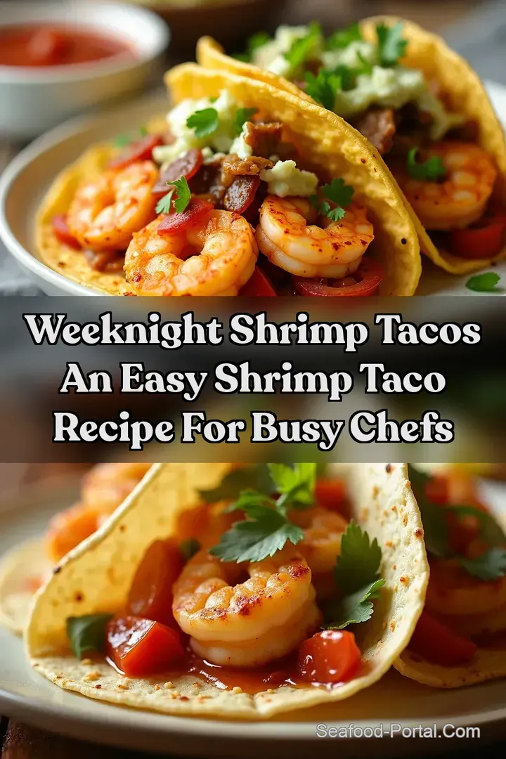 Weeknight Shrimp Tacos An Easy Shrimp Taco Recipe for Busy Chefs