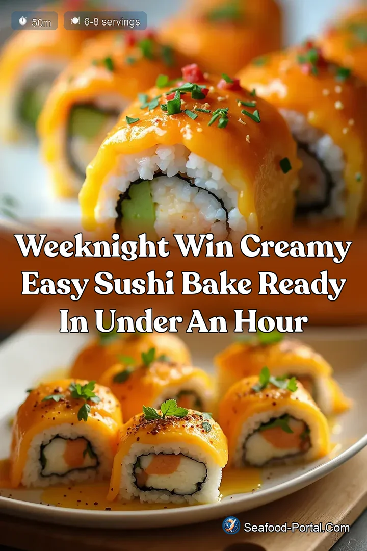 Weeknight Win Creamy Easy Sushi Bake Ready in Under an Hour
