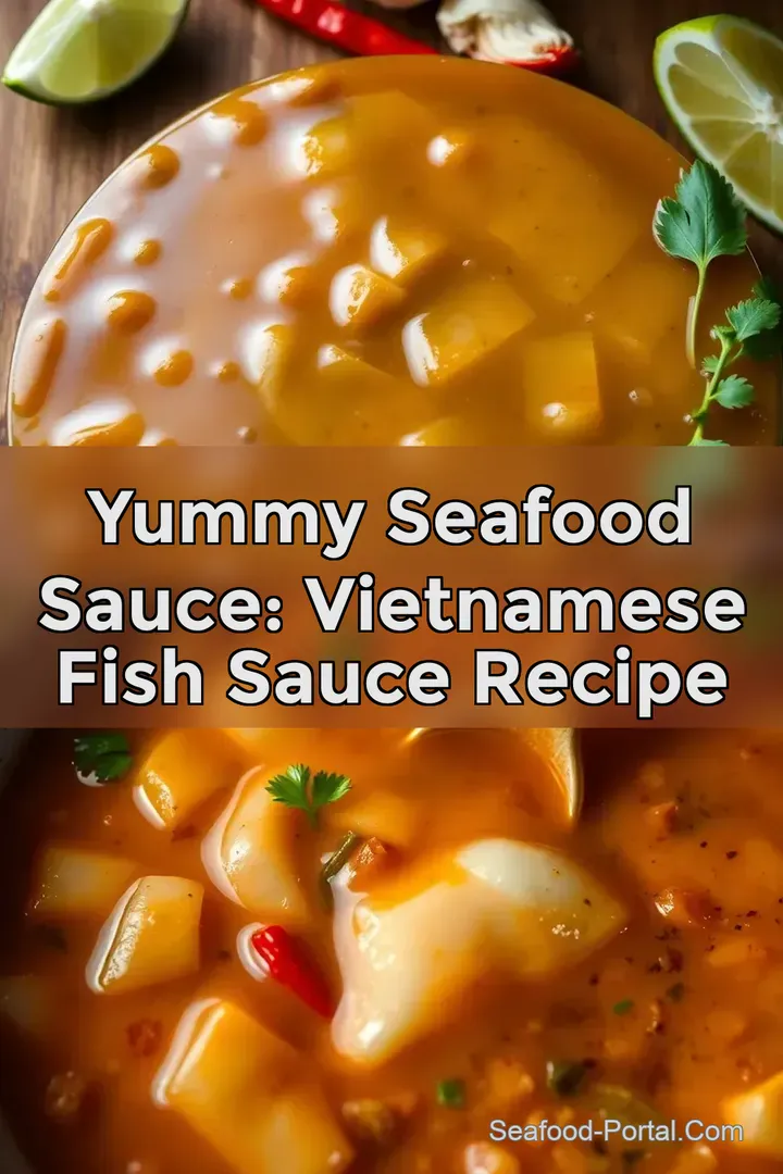 Yummy Seafood Sauce: Vietnamese Fish Sauce Recipe