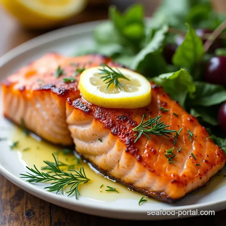 Crispy Skin Perfection 10Minute Air Fryer Salmon Recipe