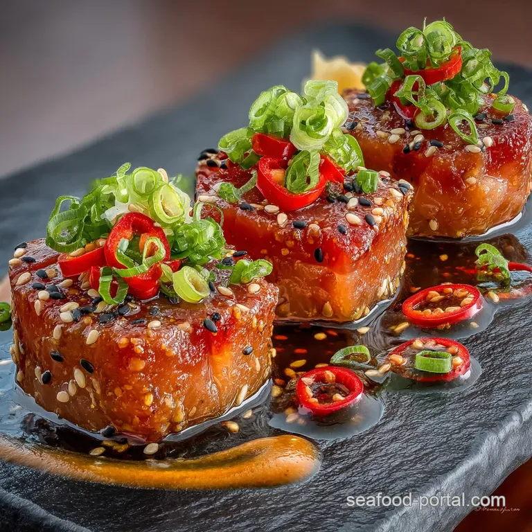 Easy Spicy Tuna Tartare Perfect Filling for Sushi Rolls and Rice Bowls