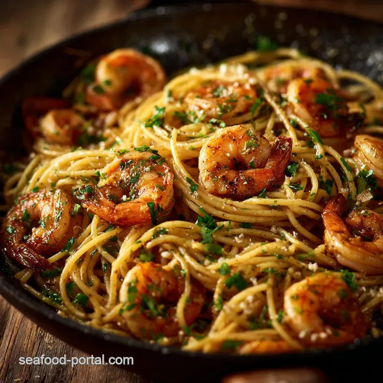 Garlic Shrimp Noodles The Ultimate 25Minute Garlic Butter Scampi Fusion