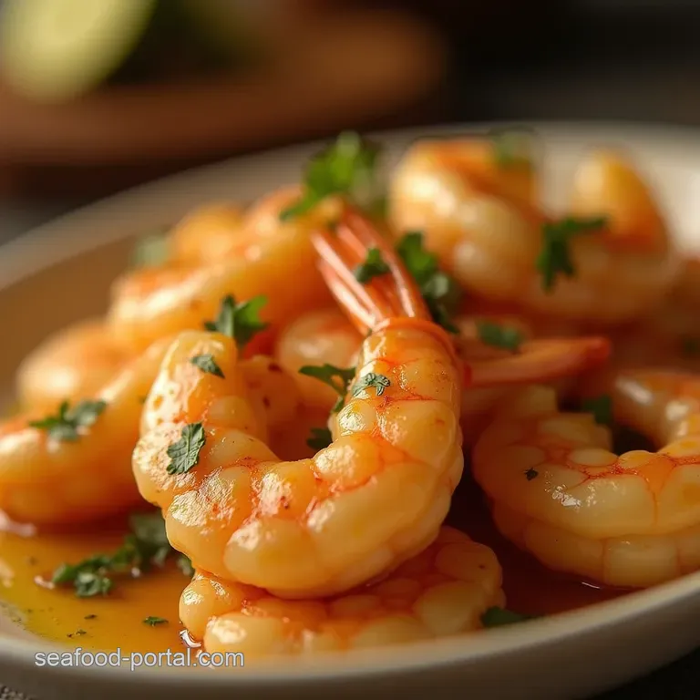 The Ultimate 30Minute Garlic Butter Shrimp Scampi presentation