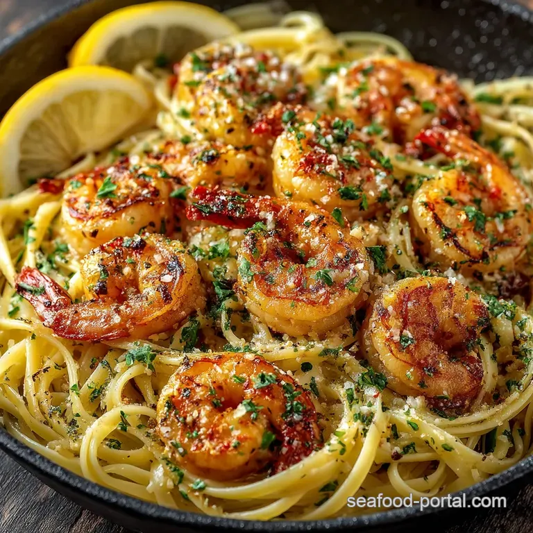 The Ultimate Lemongarlic Shrimp Linguine a 30Minute Italian Star presentation