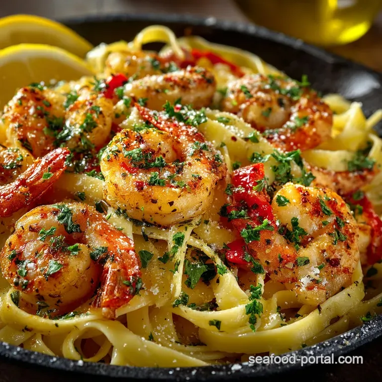 Silky 30Minute Lemon Shrimp Pasta Recipe No Cream