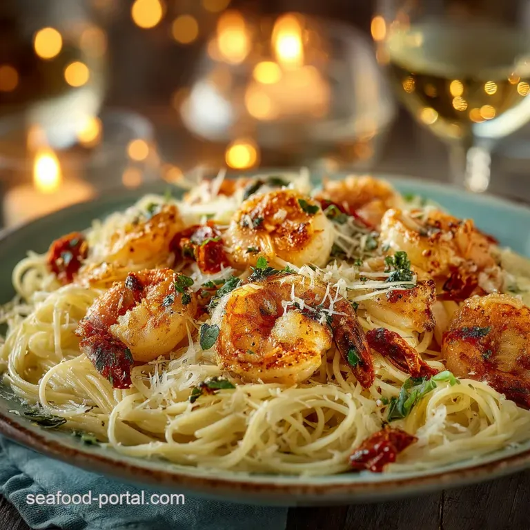 Ultimate LemonGarlic Shrimp Scampi WineFree and Ready in 30 Minutes presentation