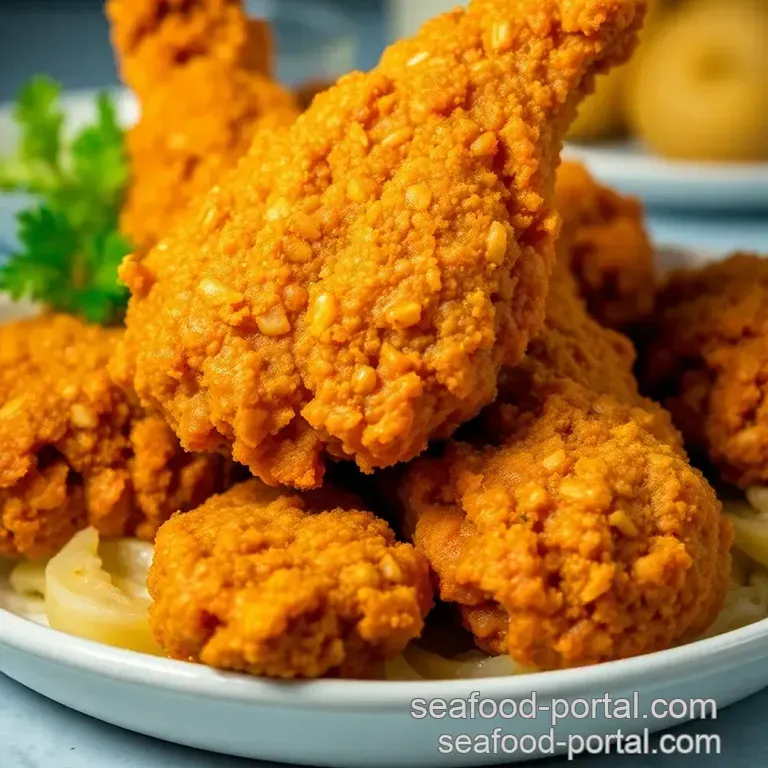 Absolutely Cracking Easy Fried Chicken presentation