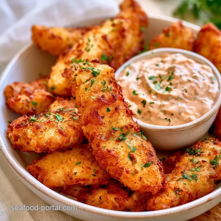 Air Fryer Cod Spicy Tartar Sauce in 20 Minutes