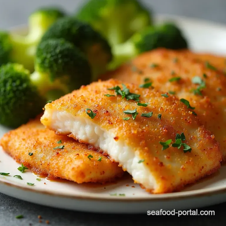 Air Fryer Crispy Fish Fillets