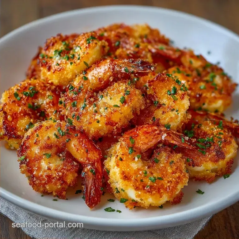 Air Fryer Parmesan Shrimp: Crispy and Golden