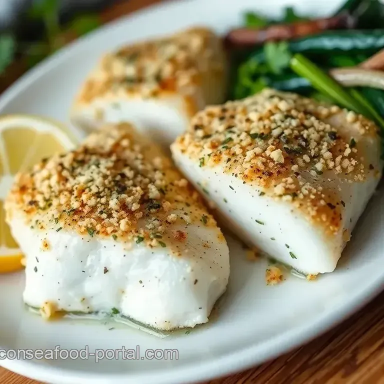 Air Fryer Herb-Crusted Sea Bass
